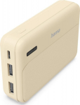 Powerbank Hama HAMA Power pack pocket 10 10000 mAh 2X USB-A sand