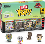 Funko Bitty Pop! 4-Pack: Jurassic Park - Mr. DNA, Dilophosaurus Fossil, Dennis Nedry, Dilophosaurus Vinyl Figures