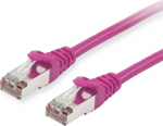 Equip Patchkabel Cat6 S/FTP 2xRJ45 1.00m lila LSZH Polybeutel