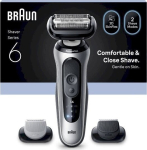 Braun Series 6 62-S1650s - Type: Men | Shaving method: wet and dry | Power type: | Wireless work time [min.]: 60