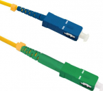 Qoltec Optic Patchcord SC/APC - SC/UPC simplex SM 9/125 G652D 20m (54295)