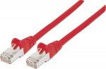 INTELLINET Patchkabel RJ45 S/FTP Cat6 Copper LSZH 5.0m rot