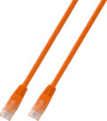 MicroConnect U/UTP CAT5e 1M Orange PVC, Unshielded Network Cable