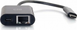 C2G USB C to Ethernet Adapter With Power Delivery