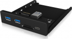 ICY BOX IB-HUB1417-i3 - Hub - 2 x SuperSpeed