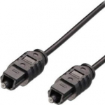 MediaRange Toslink to Toslink Diameter, 2.2mm, 1.5m