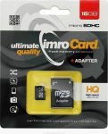 Karta Imro MicroSDHC 16 GB Class 10 UHS-I/U1 (KOM000822)