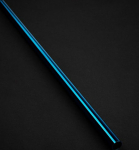 Bitspower None Chamfer Brass Hard Tubing 16mm AD, 500mm - blue