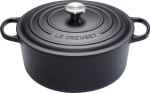 Le Creuset Signature Casserole round 26 cm black