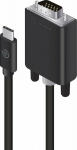 Kabel USB Alogic USB-C - D-Sub (VGA) 2 m Czarny (ELUCVG-02RBLK)