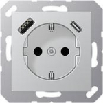 JUNG A1520-15CAAL - Typ F - Kunststoff - IP20 - 16 A - 50/60 Hz - 5 V