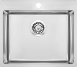 Deante Olfato sink 1-bowl without drainer, silver (ZPO 010B)