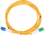 Extralink Patch Cord LC/UPC-LC/APC, Single-mode, Duplex, 9/125um, G657A, 2m