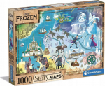 Clementoni Puzzle 1000 Elements of Frozen Story Maps