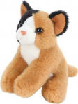 Beppe Cat brown mascot sitting 13 cm