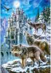 1565 Castorland 1500 EL. Wolves and Castle (151141)