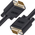 Cable Unitek D-Sub (VGA) - D-Sub (VGA) 1.5m czarny (Y-C503G)