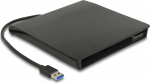 Delock 5.25" External Enclosure Slim SATA > USB 3.0 - Speichergeh&auml;use - SATA - USB 3.2 (Gen 1)
