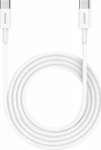 Kabel USB Foneng USB-C - USB-C 2 m White (X55 Type-C to Type)