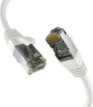 EFB Elektronik EFB RJ45 Patchkabel S/FTP PIMF Cat8.1 1.50m wei&szlig;