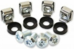 Lanview M6 CAGE NUT SET AND MOUNTING, SCREWS, 1set= 20pcs