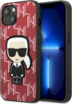 Karl Lagerfeld KLHCP13MPMNIKPI Hardcase for iPhone 13/14/15 6.1" / red