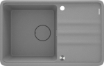 Deante sink Granite sink 1-chamber with a drainer