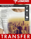 Lomond Thermotransfer Inkjet Paper A4, 10 sheets, for Light Fabrics