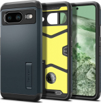 Kaitse&uuml;mbris Tough Armor, Google Pixel 8, sinakashall (Metal Slate), Spigen