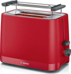 Bosch Compact Toaster | TAT3M124 MyMoment | Number of slots 2 | Housing material Plastic | Red