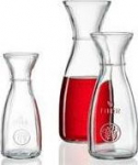 Ritzenhoff & Breker Glass carafe "Bordeaux", 500 ml from soda lime, dishwasher safe, with filler line - 6 St&uuml;ck (818956)