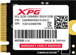 Adata XPG GAMMIX Solid State Drive S55 512GB M.2 PCI Express 4.0 x4 (NVMe)