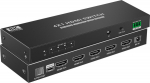 Techly IDATA-HDMI-2148KT, HDMI, Micro--USB, Schwarz, 7680 x 4320 Pixel, 8K Ultra HD, Dolby Vision
