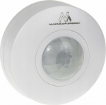 Maclean The motion sensor PIR Maclean, range 6m, sufitowy, max. load 1200W, IP20, MCE314 W