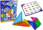 LeanToys Tangram puzzle 7 Magnetic Blocks