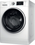 Whirlpool Washing machine | FFD 9489 BCV EE | Energy efficiency class A | Front loading | Washing capacity 9 kg | 1400 RPM | Depth 63 cm | Width 60 cm | Display | LCD | Steam function | White