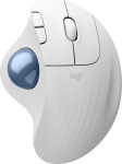 Log Logitech Mouse ERGO M575S White