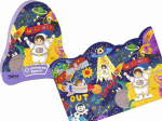 LeanToys Puzzle Space Ufo Planets 48 Elements