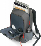 Dicota Backpack Spin II 13-16 grey - backpack for laptop