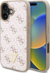 Guess New 4G Triangle Back Case for Apple iPhone 16 Plus