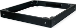 ROLINE Rack base - 800 x 800 mm (B x T) - Jet Black, RAL 9005 - 48.3 cm (19")
