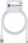 Kabel USB Bluestar USB-A - Lightning 1 m White