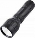 CoreParts Black flashlight MQ-D002 + batteries 3xAAA