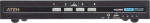 ATE ATEN 4-Port USB HDMI Secure KVM-Switch with CAC (PSD PP v4.0-compliant), 3840 x 2160 Pixel, 4K Ultra HD, 5 W, Schwarz