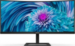 Philips Monitor 346E2CUAE 34 cale VA Curved HDMI DP USB-C HAS Speakers