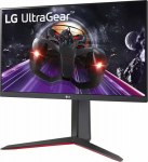LG | 24GN65R-B | 24 " | IPS | 16:9 | 144 Hz | 1 ms | 1920 x 1080 pixels | 300 cd/m&sup2; | HDMI ports quantity 1