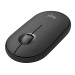 Log Logitech M350s - Optical mouse - Pebble 2 - tonal graphite