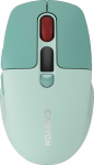CANYON Wireless Mouse MW-26 LCD Silent Dual Mode Green
