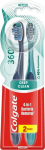 Jordan Colgate Toothbrush 360 deep clean 1+1 gratis-medium 1op.-2szt