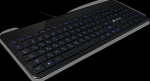 CANYON keyboard HKB-5 EN/RU LED Multimedia Slim Black